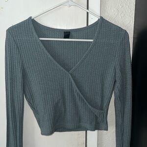 SHEIN blue long sleeve